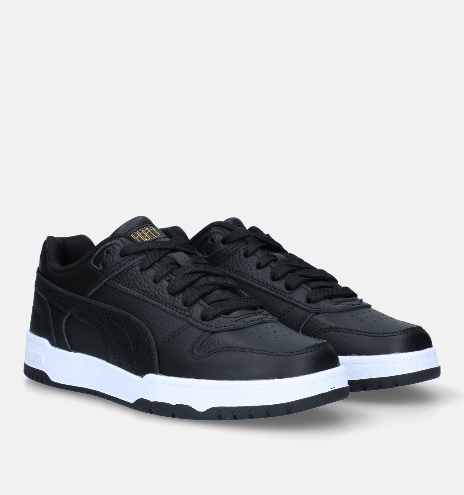 Puma Game Low Baskets en Noir Gar ons Baskets en ligne sur