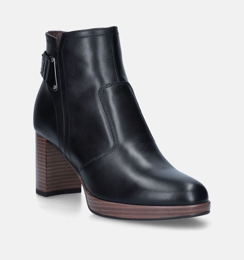 NeroGiardini Bottines avec talon carré en Noir pour femmes (345555)