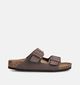 Birkenstock Arizona Nu-pieds en Marron pour filles, gar&ccedil;ons (368289)
