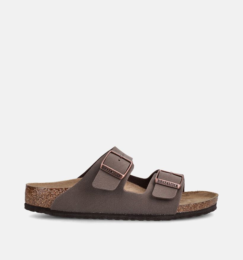Birkenstock Arizona Nu-pieds en Marron pour filles, gar&ccedil;ons (368289)