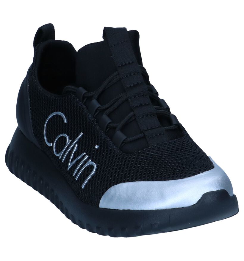 Calvin Klein Reika Witte Sneakers in stof (269193)