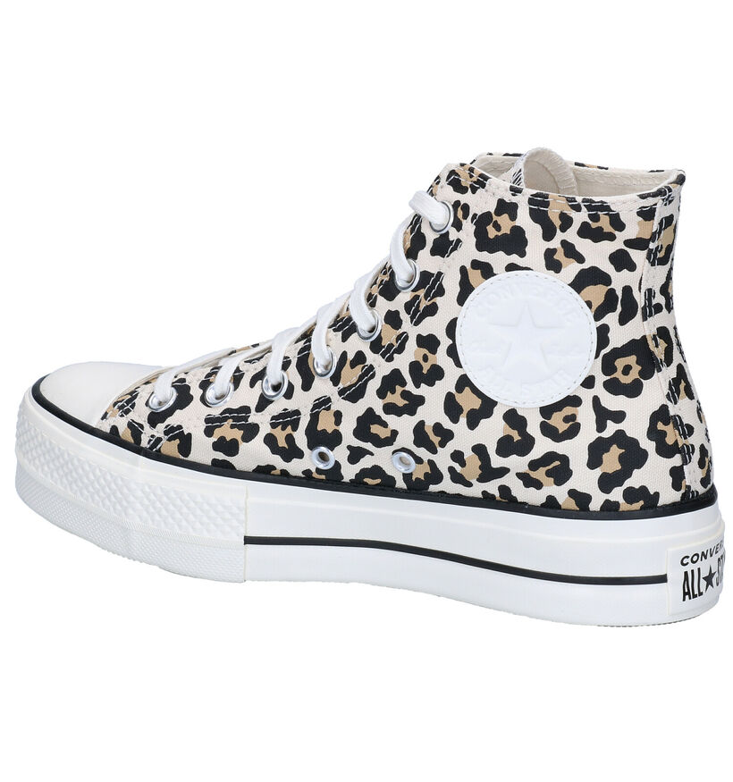 Converse CT All Star Lift Baskets en Beige pour femmes (302686)