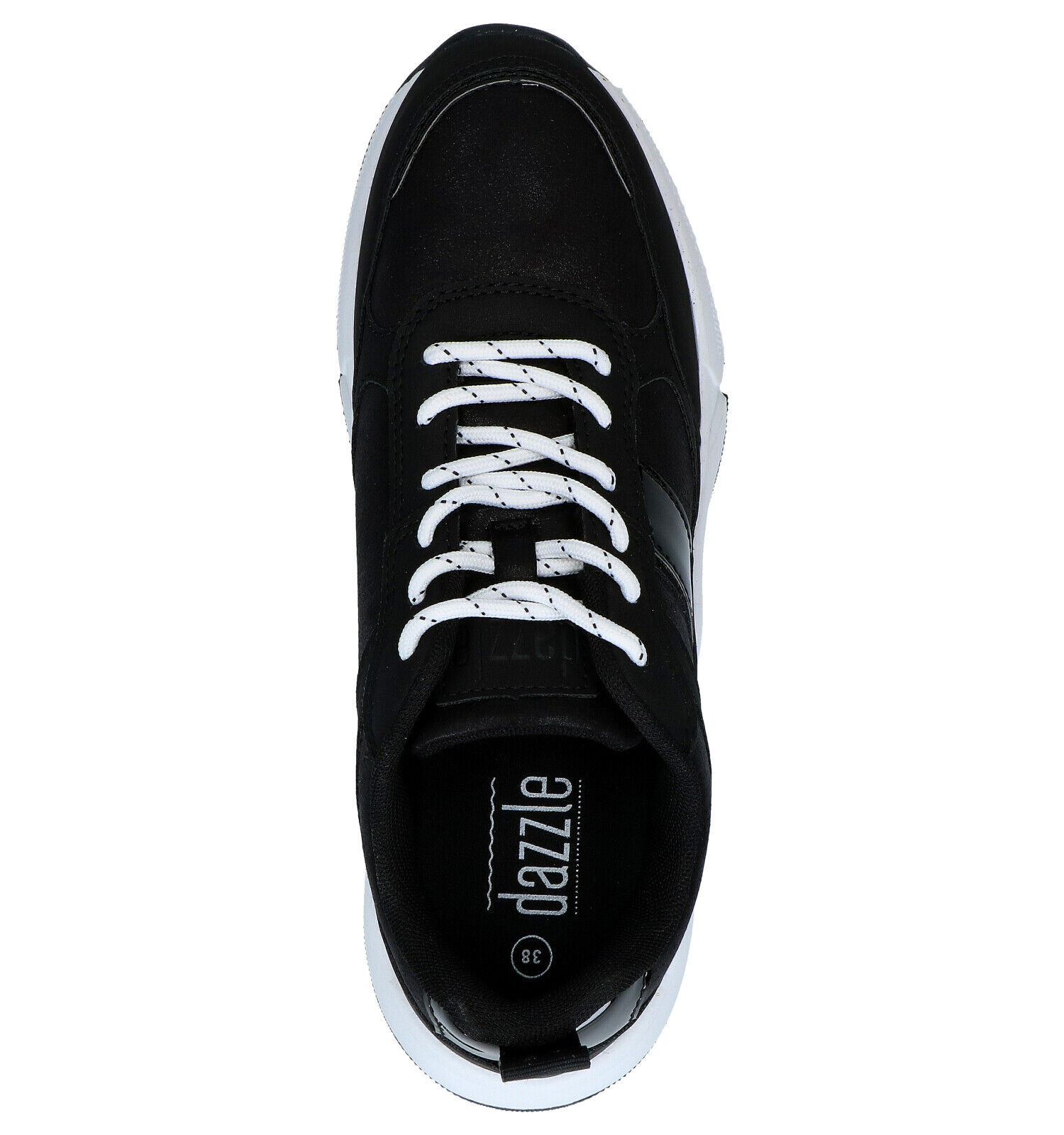 Dazzle Zwarte Sneakers Dames Sneakers Online op TORFS.BE