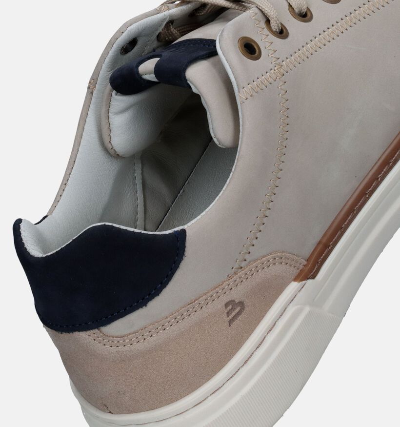 Bullboxer Beige Veterschoenen voor heren (344475) - geschikt voor steunzolen