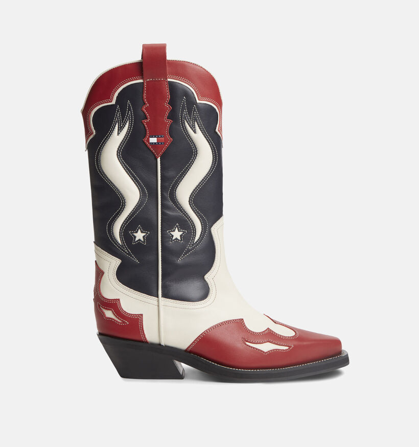Tommy Hilfiger Archive Cowboy Boots Rood/Multi Laarzen voor dames (374893)