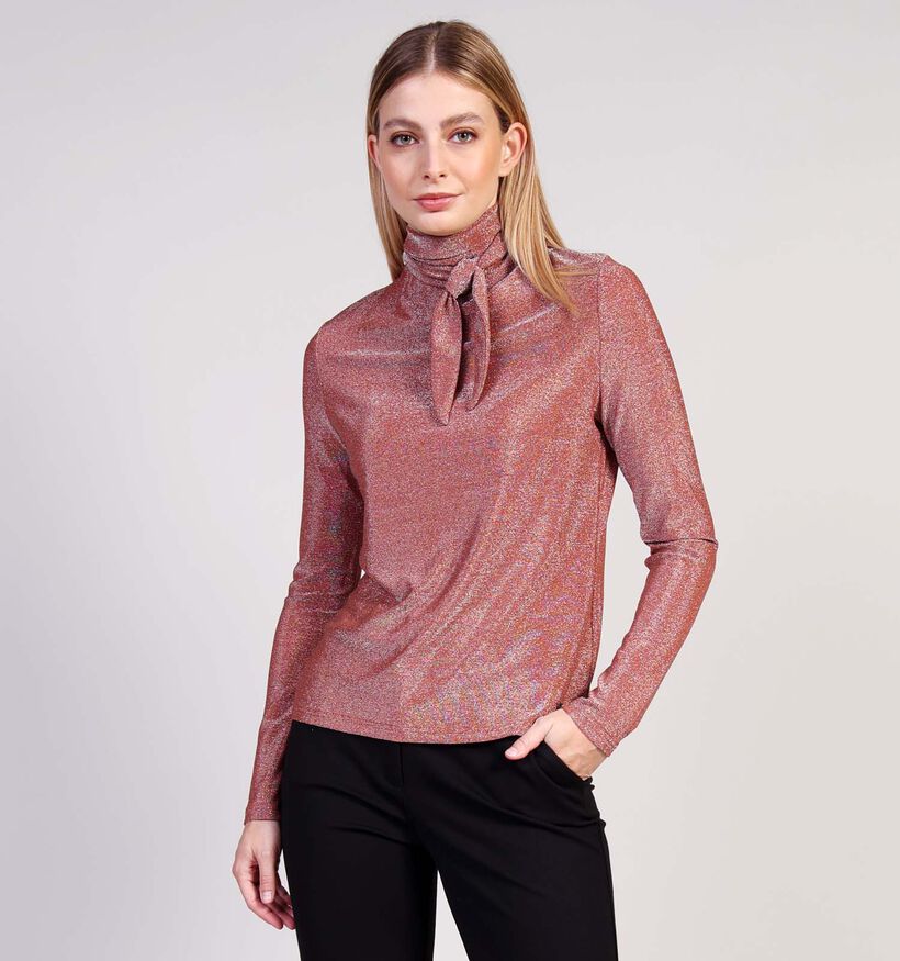 Orfeo Luke Pull en Orange pour femmes (365792)