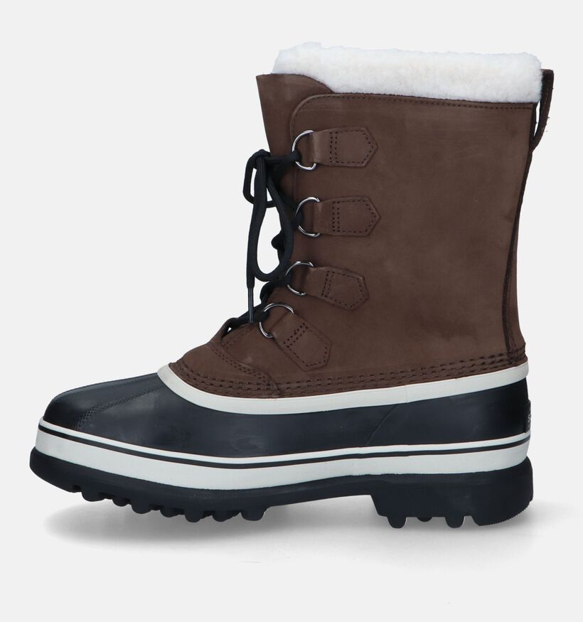 Sorel Caribou Bruine Waterdichte Snowboots voor heren (332182)