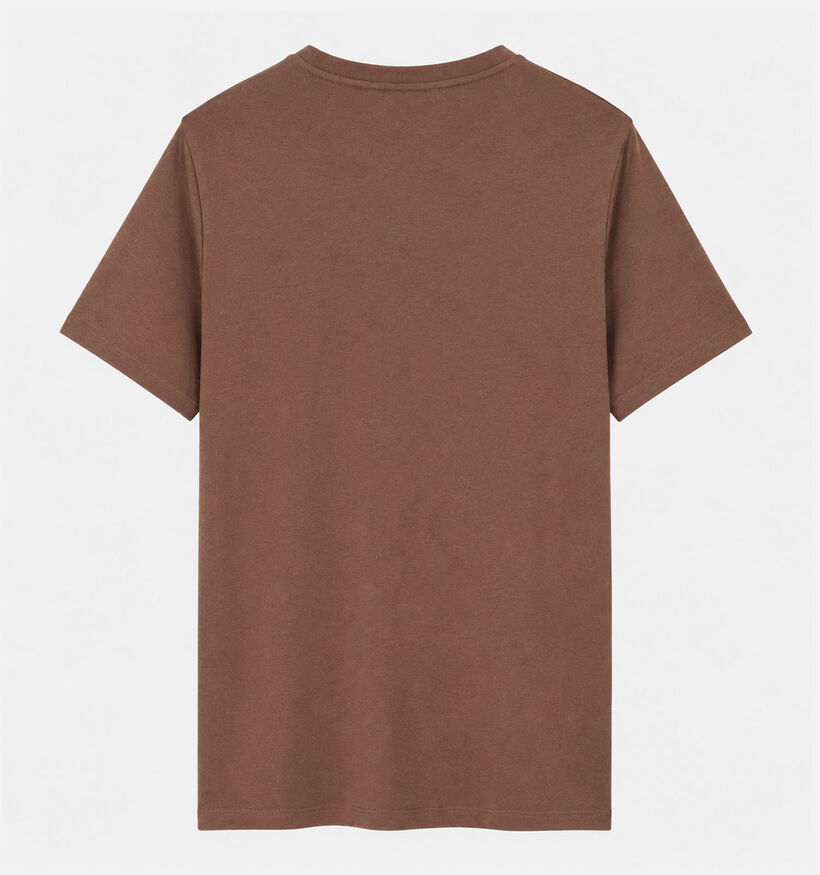 Vero Moda Curve Irene Bruine T-shirt voor dames (378127)