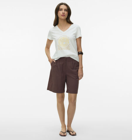 Vero Moda Broeken Bruin