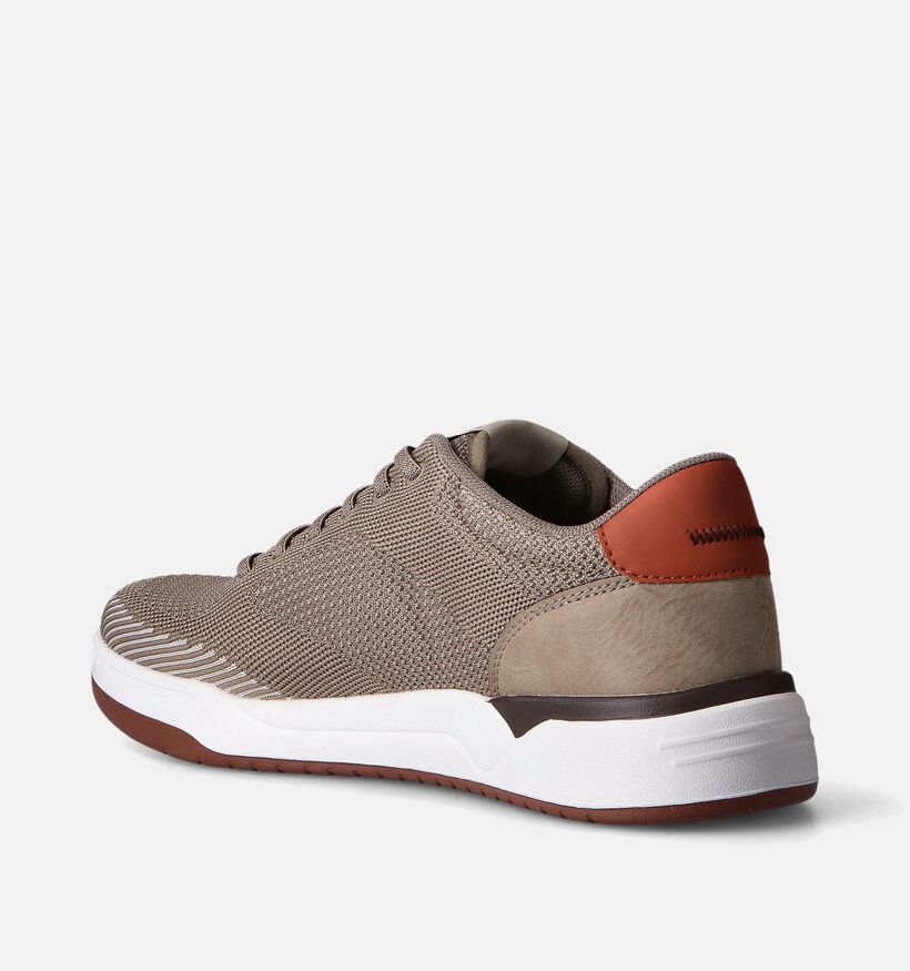 Skechers Corliss Dorset Taupe Instappers voor heren (351867)