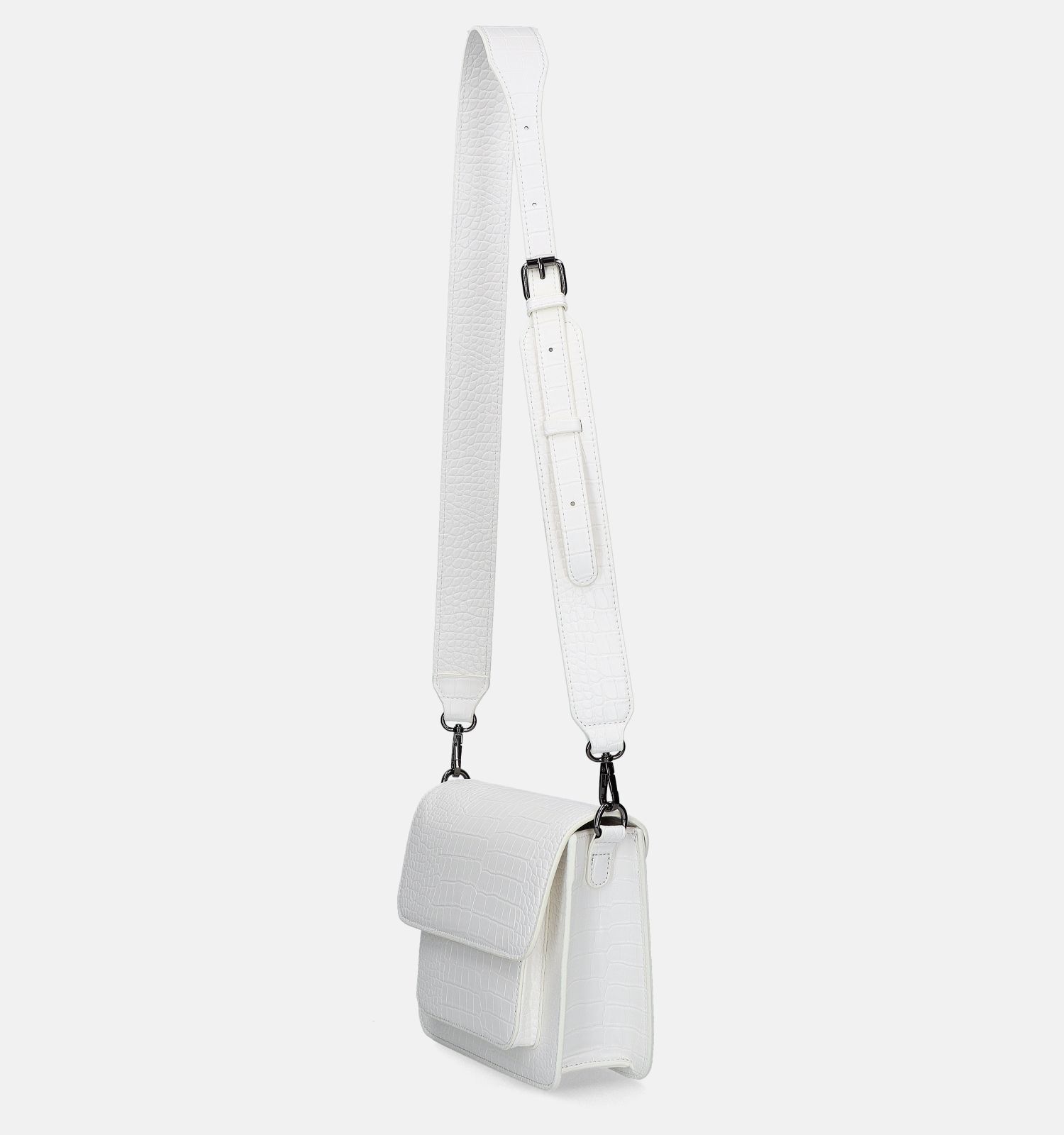 Hvisk Cayman Pocket Trace Witte Crossbody tas Dames Crossbody tassen Online op TORFS.BE