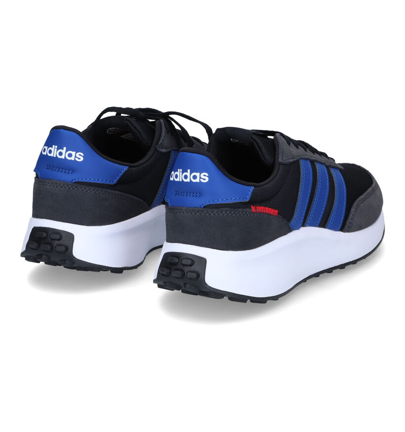 adidas Run 70S Baskets en Noir pour hommes (302028) - pour semelles orthopédiques