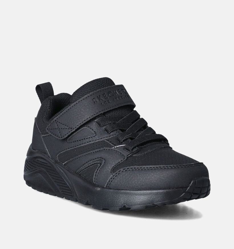 Skechers Uno Lite Echo Surge Baskets en Noir pour garçons (361581)