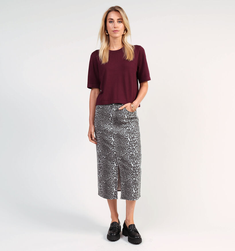 Vero Moda Bordeaux T-shirt voor dames (360089)