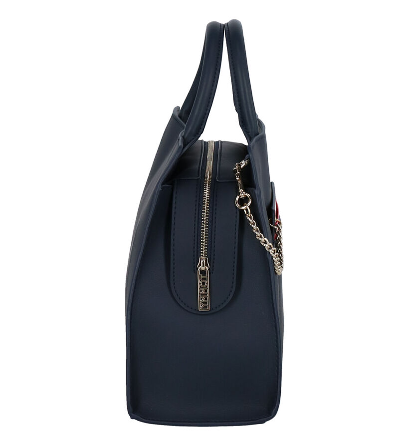 Tommy Hilfiger Item Statement Tote Sac à Main en Bleu en simili cuir (256971)