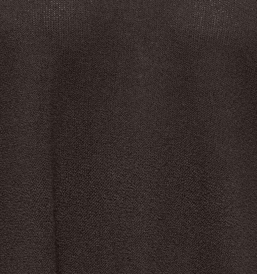 ONLY Carmakoma Tammi Donkerbruine T-shirt voor dames (381906)