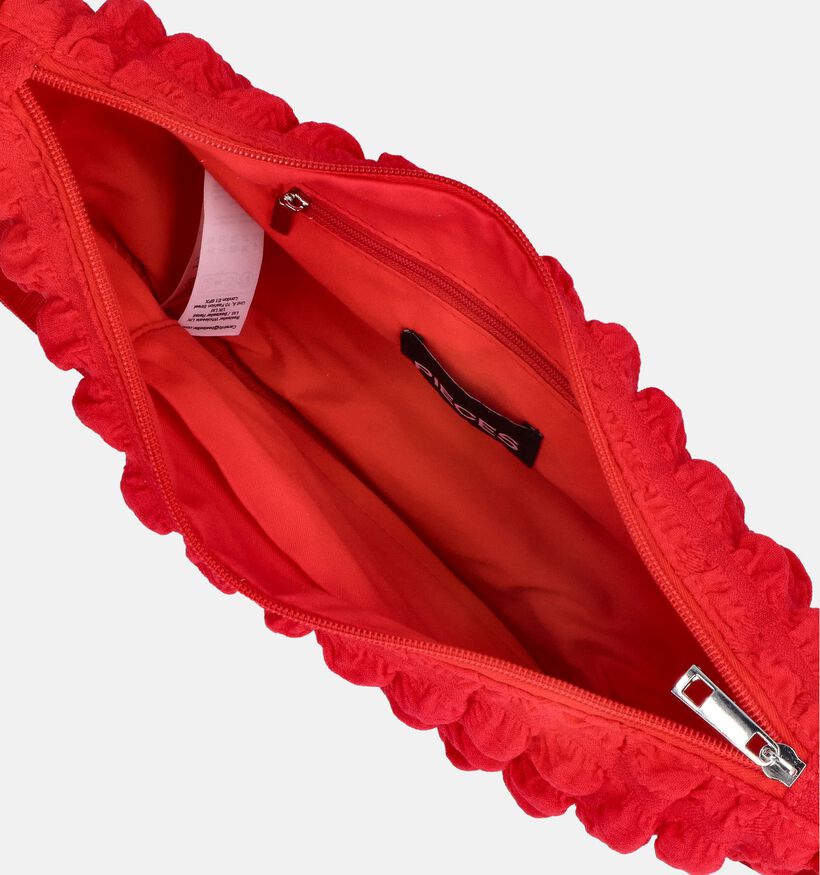 Pieces Finna Waffle Rode Crossbody tas voor dames (351095)