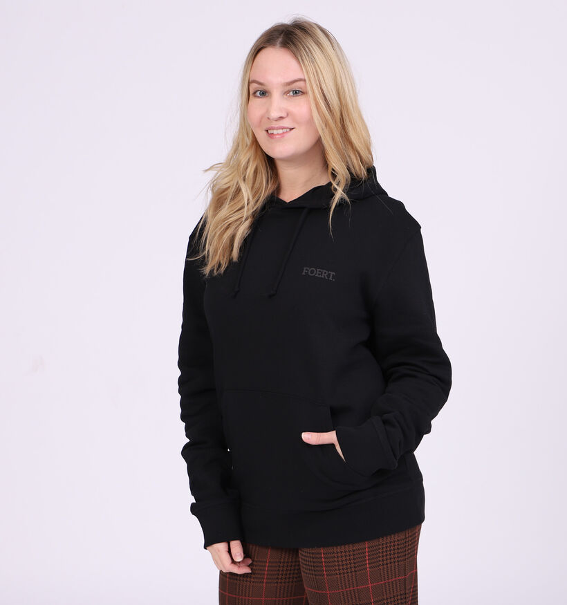 Foert Sweatshirt Hoodie en Noir (310913)