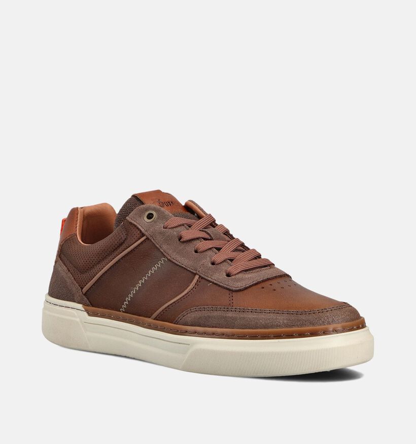 Bufflox Rome Cognac Veterschoenen voor heren (362658) - geschikt voor steunzolen