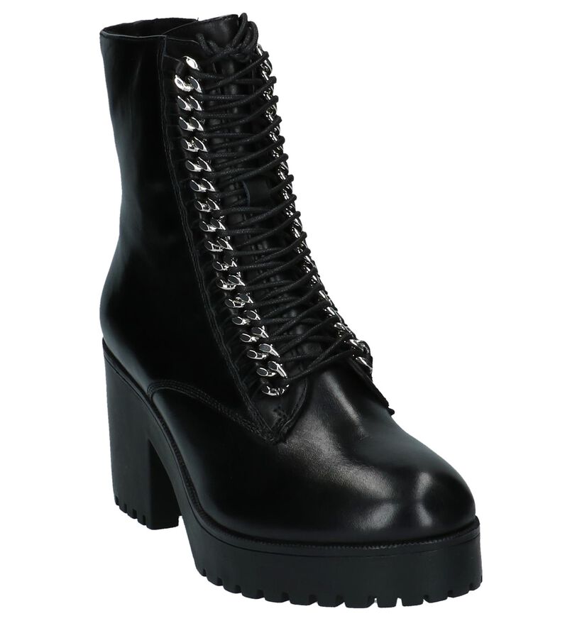 SPM Bottes basses en Noir en cuir (222268)