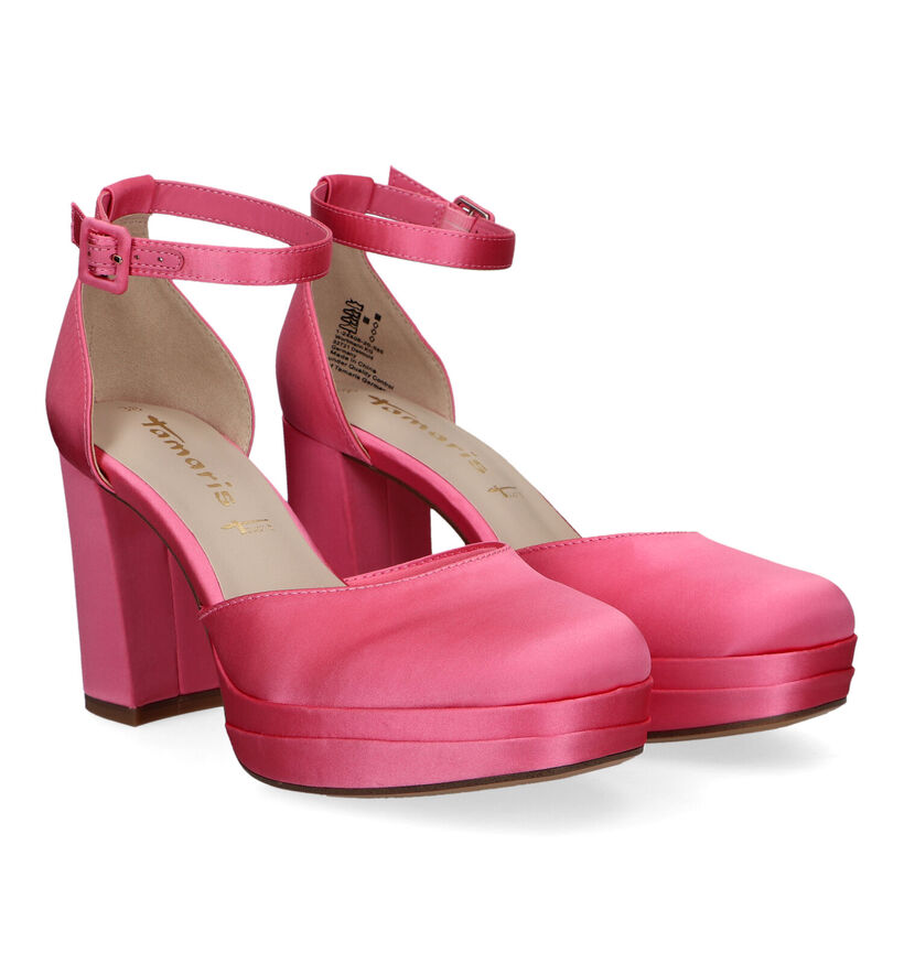 Tamaris Roze Platform Pumps met Riempje voor dames (320555)