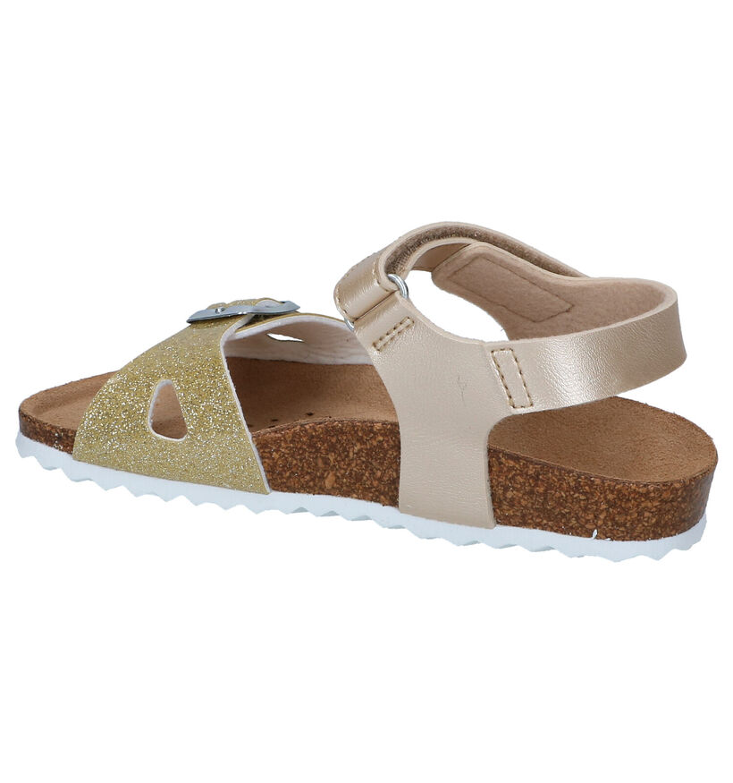 Geox Adriel Sandales en Or en simili cuir (286955)