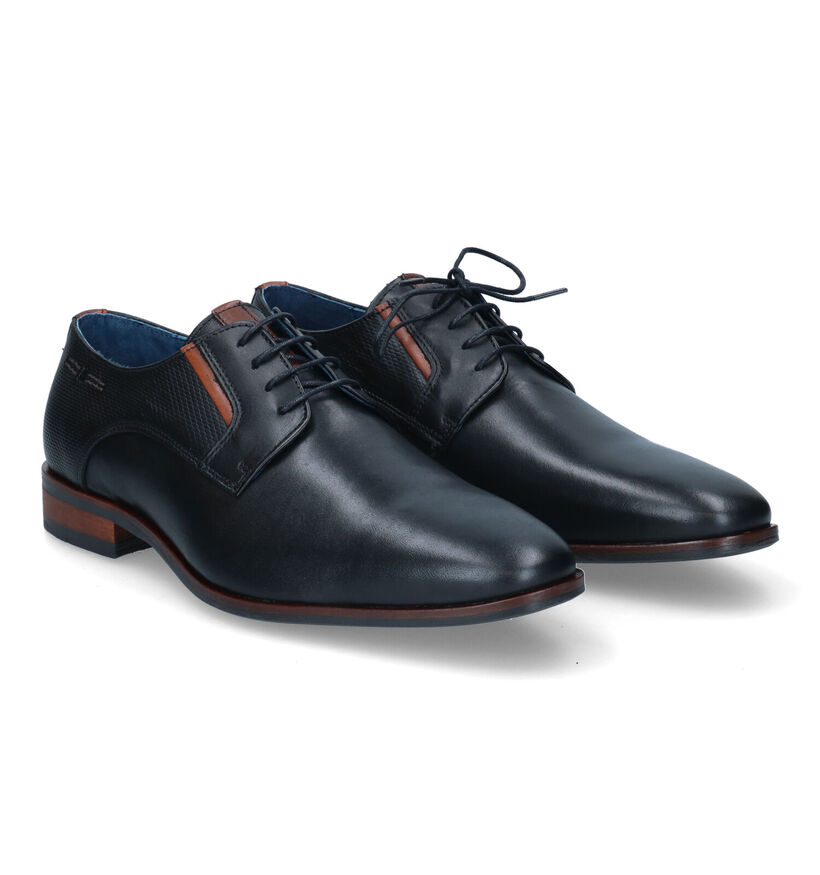 Berkelmans Sameiro Chaussures habillées en Noir pour hommes (320957) - pour semelles orthopédiques