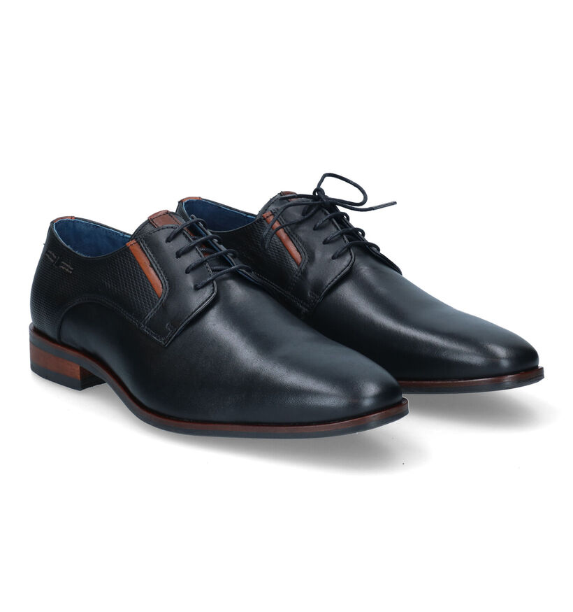 Berkelmans Sameiro Chaussures classiques en Noir pour hommes (363828) - pour semelles orthopédiques