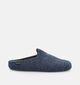 Scapa Homewear Pantoufles en Bleu pour hommes (381015) - pour semelles orthop&eacute;diques