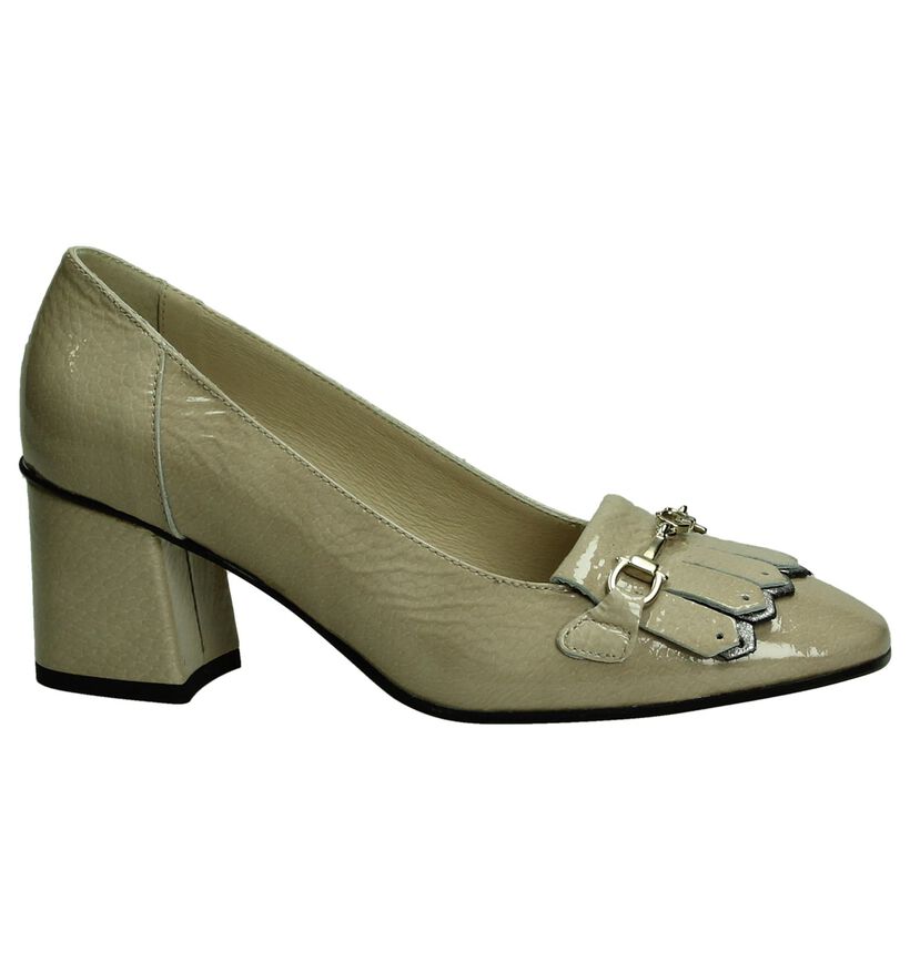 Donker Beige Pumps Klassiek River Woods , , pdp