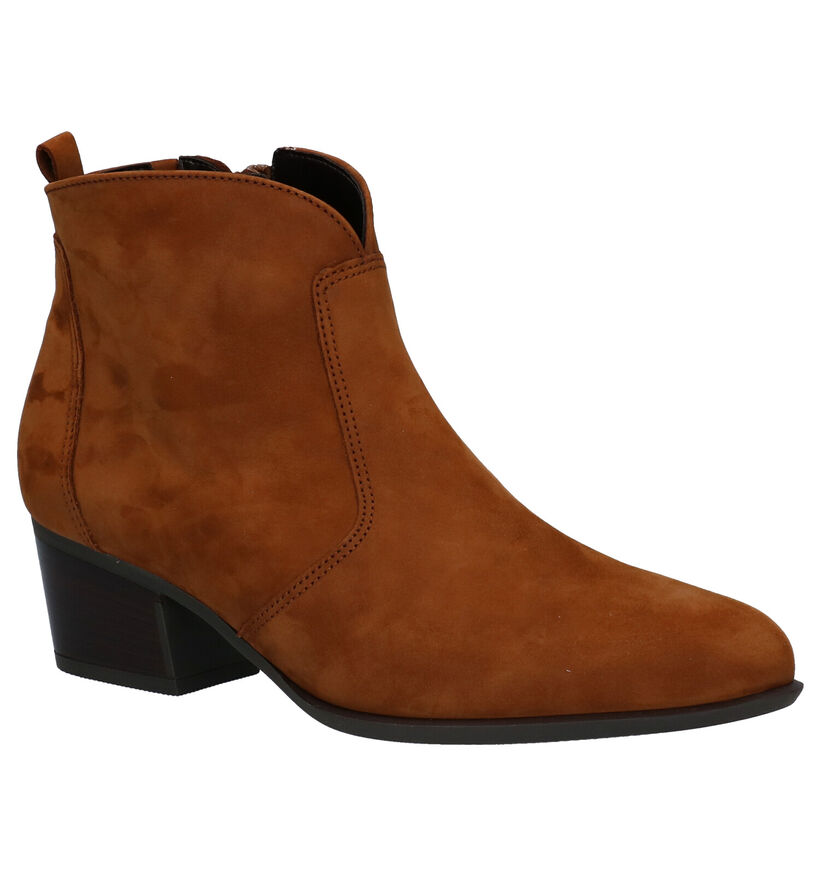 Gabor Santiags en Cognac en nubuck (282343)