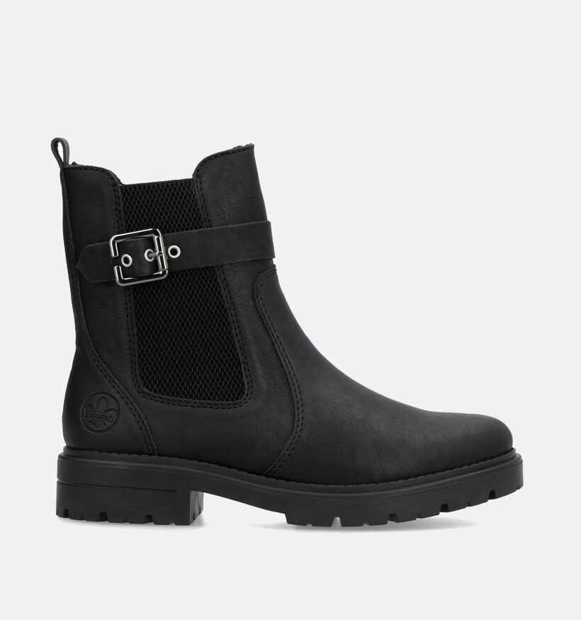 Rieker Zwarte Cheslea boots voor dames (347421)