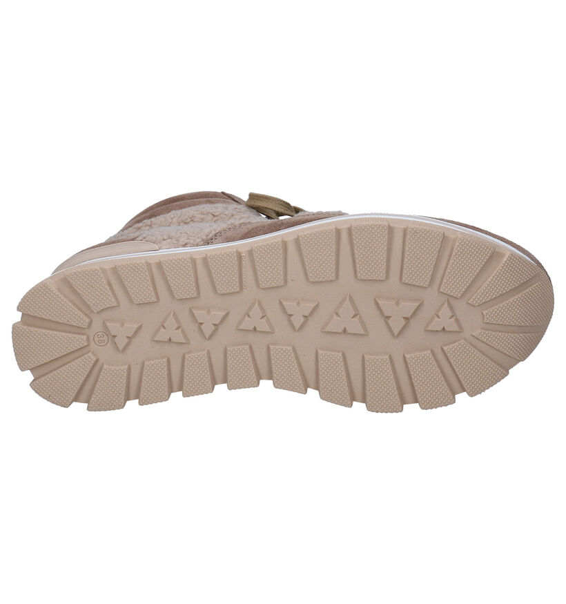 Weekend Cognac Hoge Sneakers voor dames (298723) - geschikt voor steunzolen