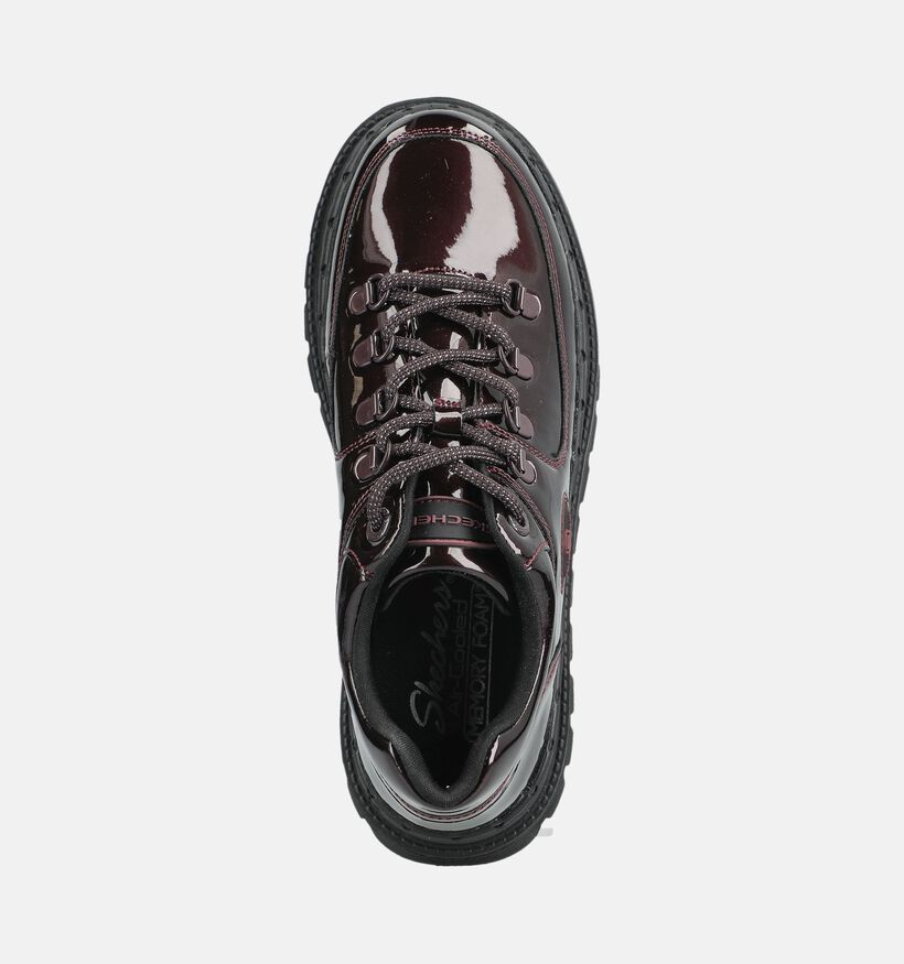 Skechers Jammers Cool Block Bordeaux Boots voor dames (376929)