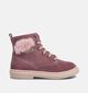 STONES and BONES Posy Boots à lacets en Mauve pour filles (365028) - pour semelles orthopédiques