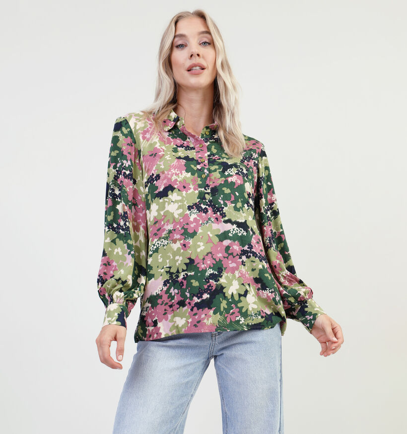 Pieces Jasmin Blouse en Vert pour femmes (332361)