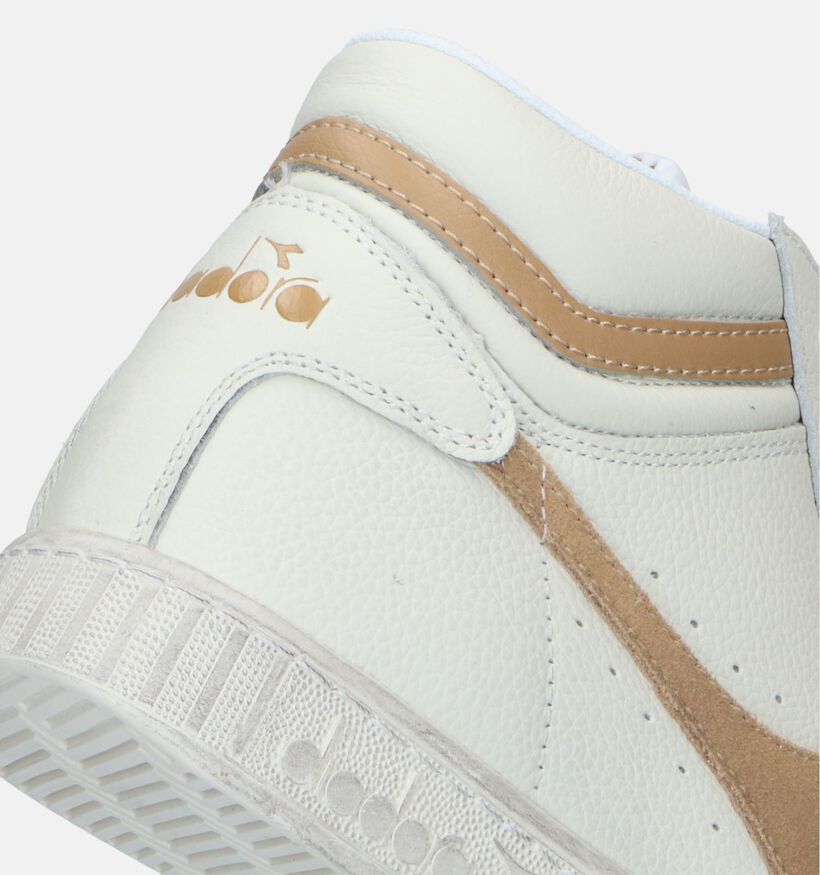 Diadora Game I High Waxed Baskets en Blanc pour hommes (336080)