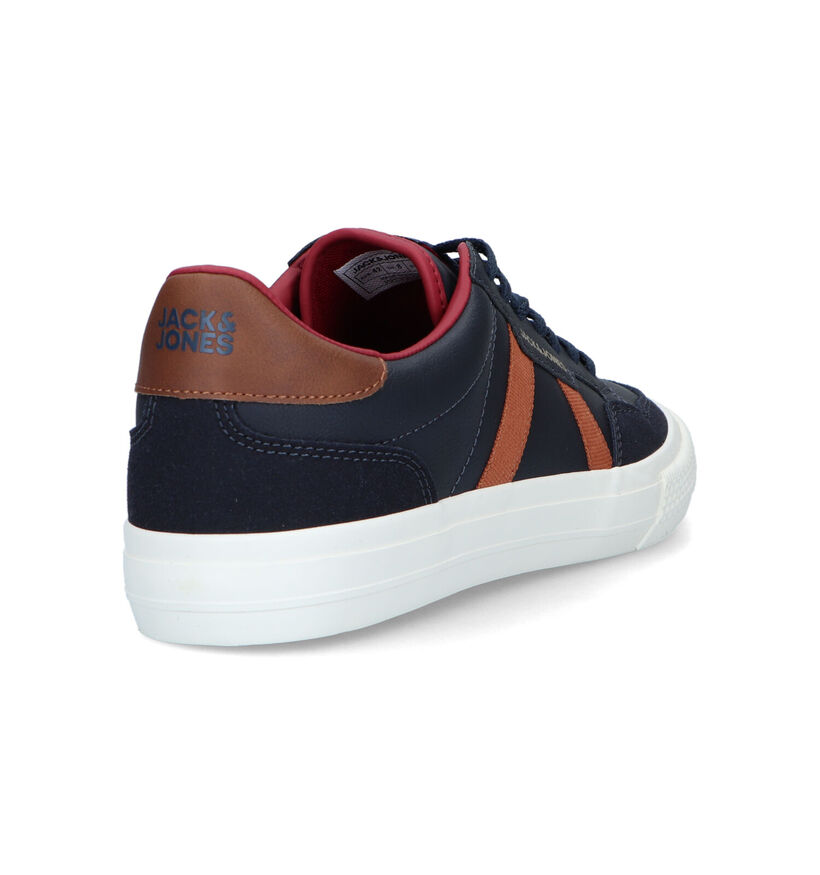 Jack & Jones Morden Pu Combo Chaussures à lacets en Bleu pour hommes (321098)