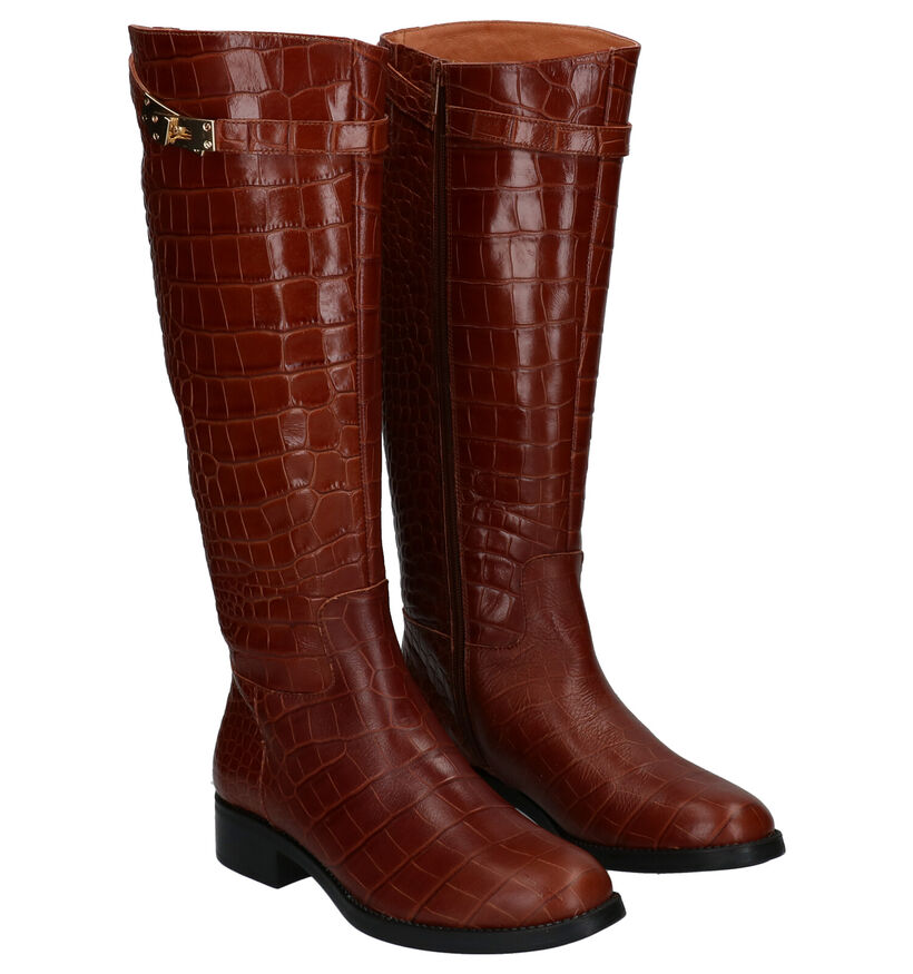 JHay Cognac Laarzen in leer (281659)