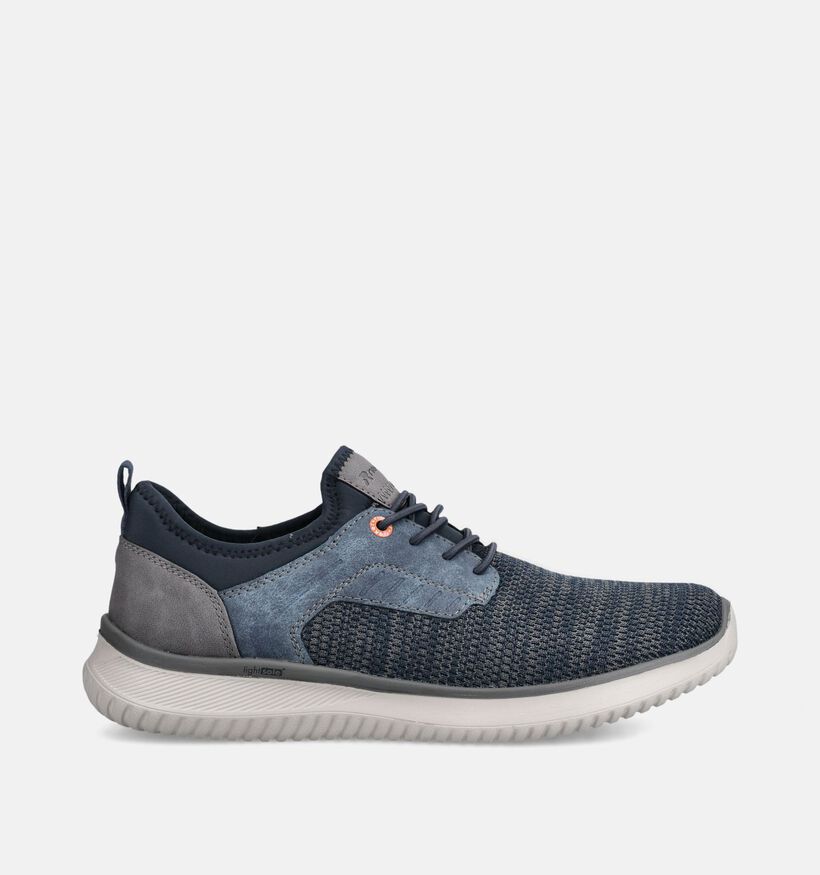 Rieker Chaussures &agrave; lacets en Bleu pour hommes (367559)