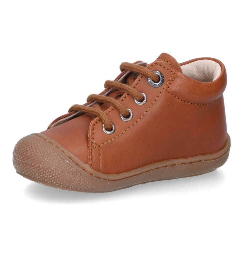 Naturino Cocoon Bottines en Cognac pour filles, garçons (324034) - pour semelles orthopédiques