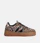 Posh by Poelman Baskets en Marron pour femmes (367971) - pour semelles orthopédiques