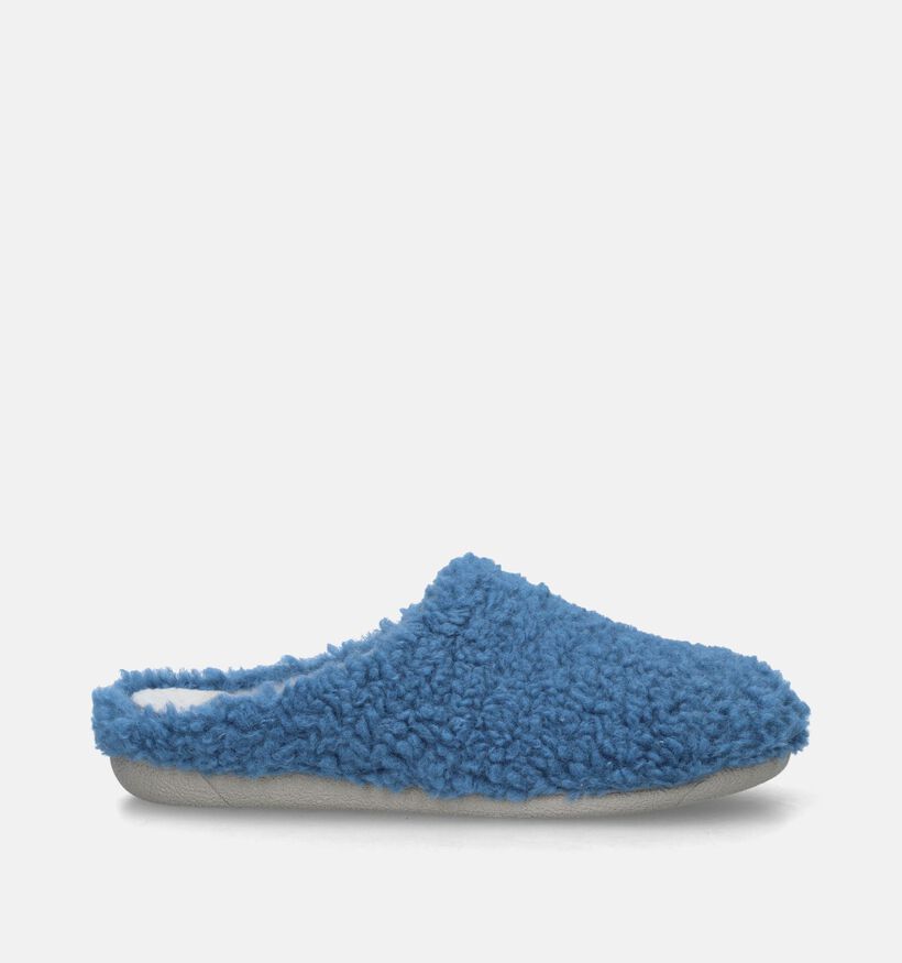 Milo & Mila Pantoufles ouvertes en Bleu pour filles, garçons (348782) - pour semelles orthopédiques