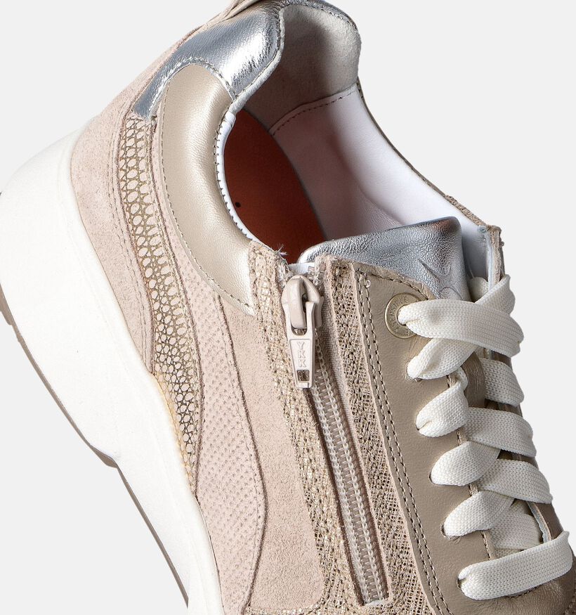 Xsensible Valletta Beige Sneakers voor dames (356341) - geschikt voor steunzolen