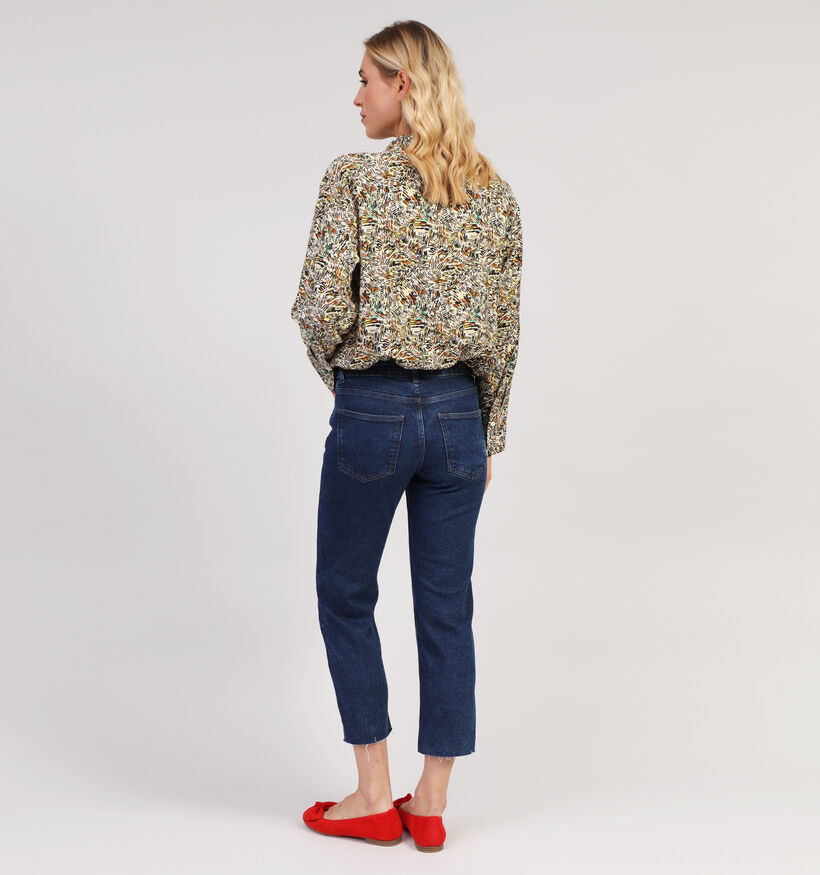 JDY Lullu Blauwe Straight leg jeans L30 voor dames (351375)