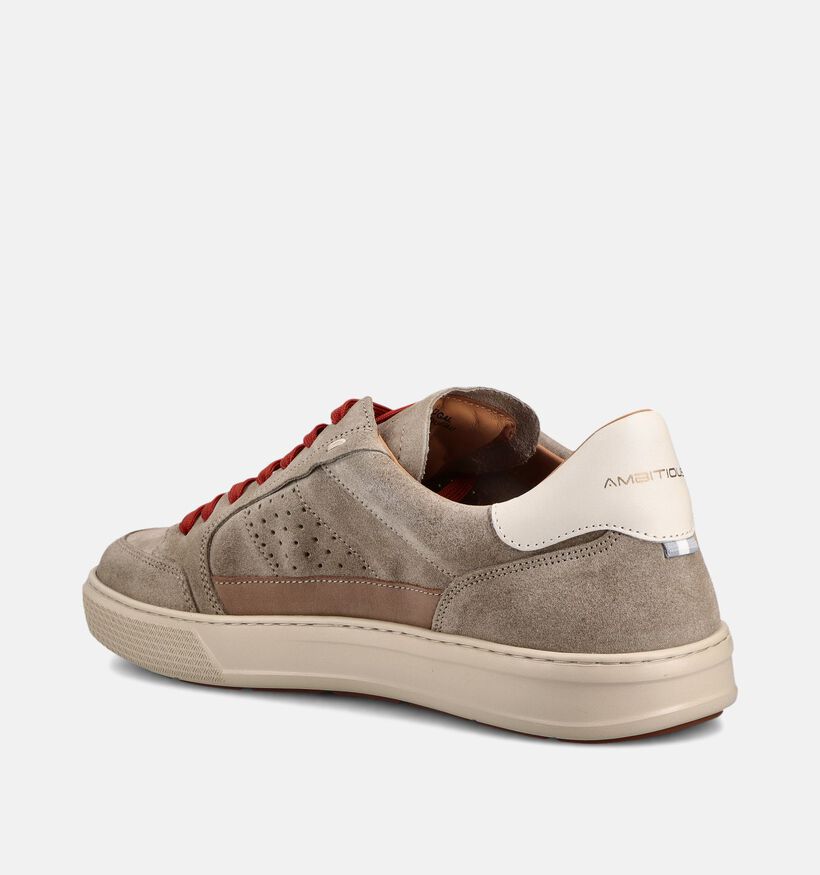 Ambitious Anopolis Taupe Sneakers voor heren (373694) - geschikt voor steunzolen