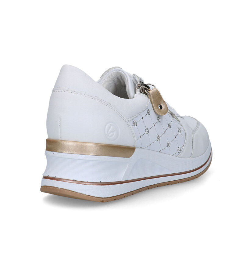 Remonte Witte Sneakers voor dames (320248) - geschikt voor steunzolen