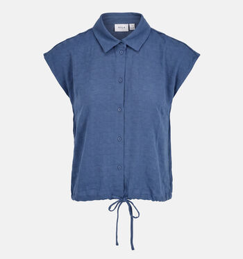 Vila Blouses Blauw