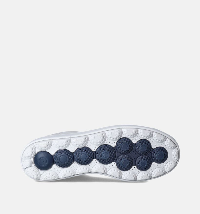 Geox Spherica Witte Veterschoenen voor heren (353839) - geschikt voor steunzolen