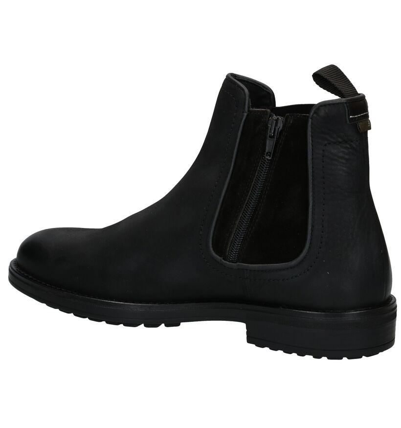 Bullboxer Zwarte Chelsea Boots in leer (281791)